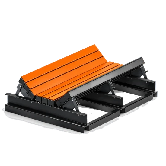 Impact beds idler roller