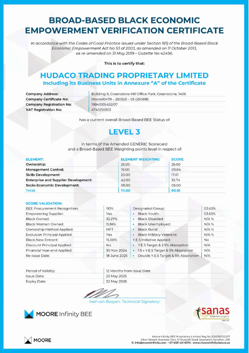 operations eca membership certificate