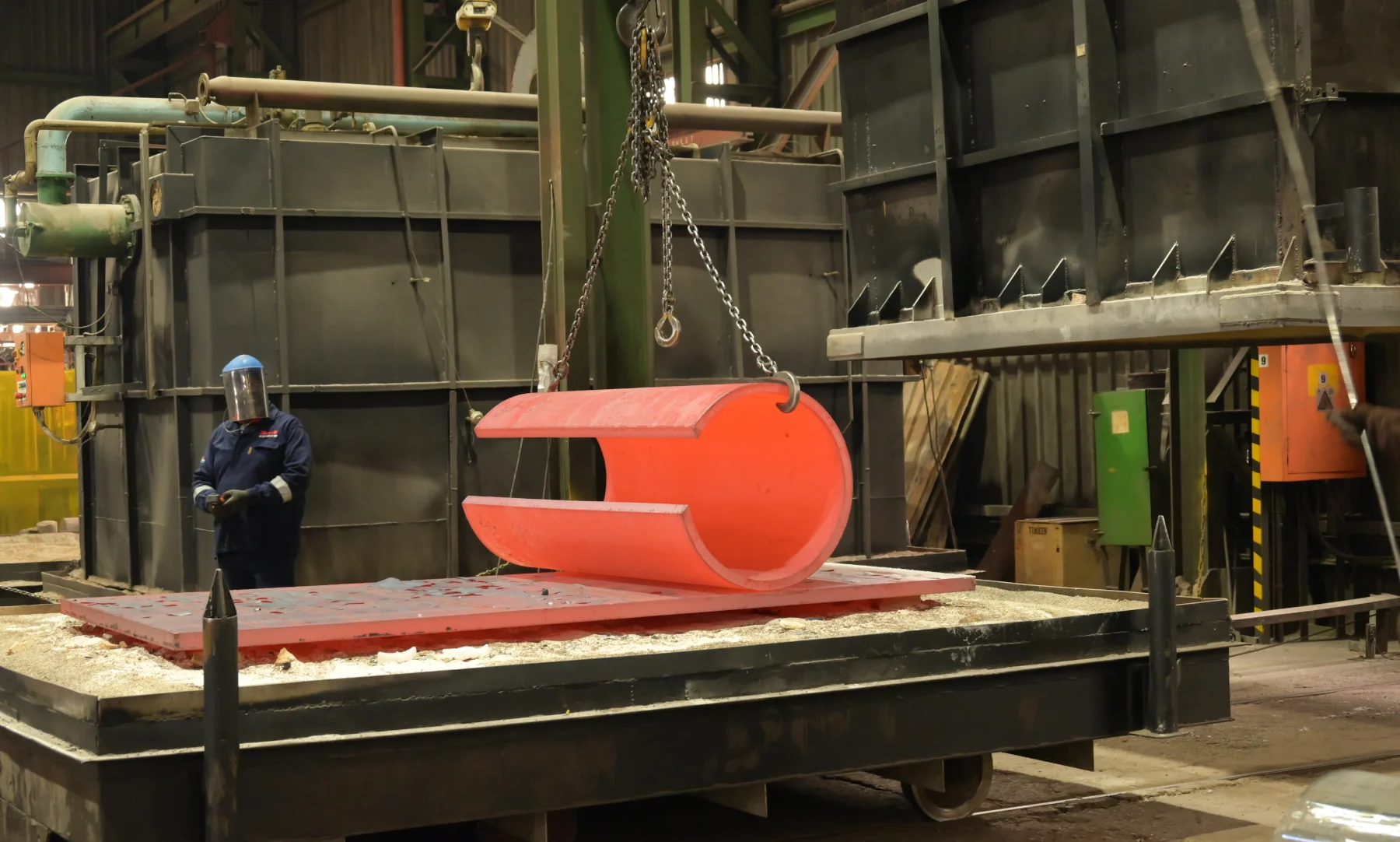 Conveyor steel rolling services